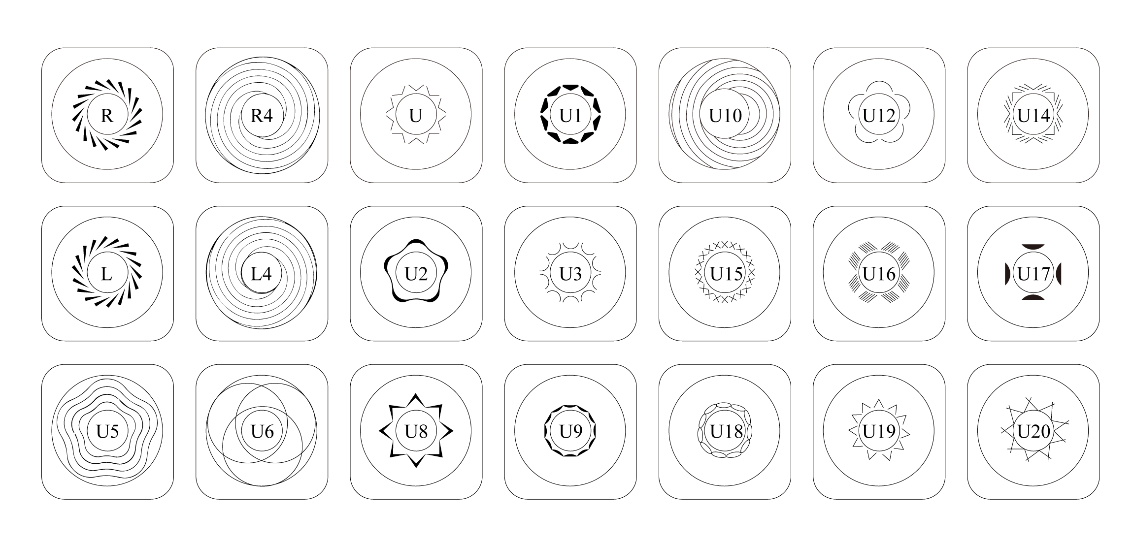 Seal Lip Helix Designs